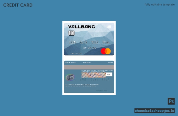 Andorra Vall Banc Mastercard Beispielvorschau